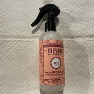 Mrs Meyers ROSE Clean Day Room Freshener 8oz Spray 🌹